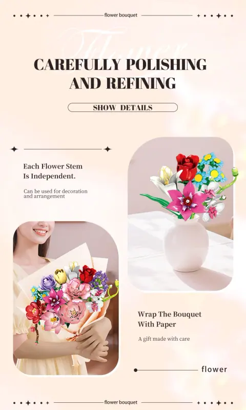 Single Lainika LEGO Bouquet