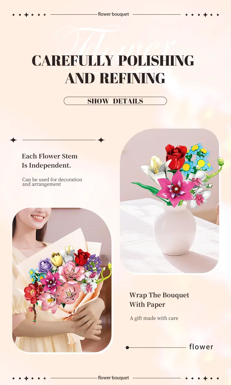 Single Lainika LEGO Bouquet