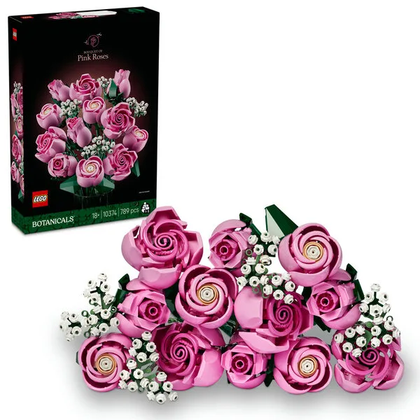 LEGO Rose Bouquet Pink or Red
