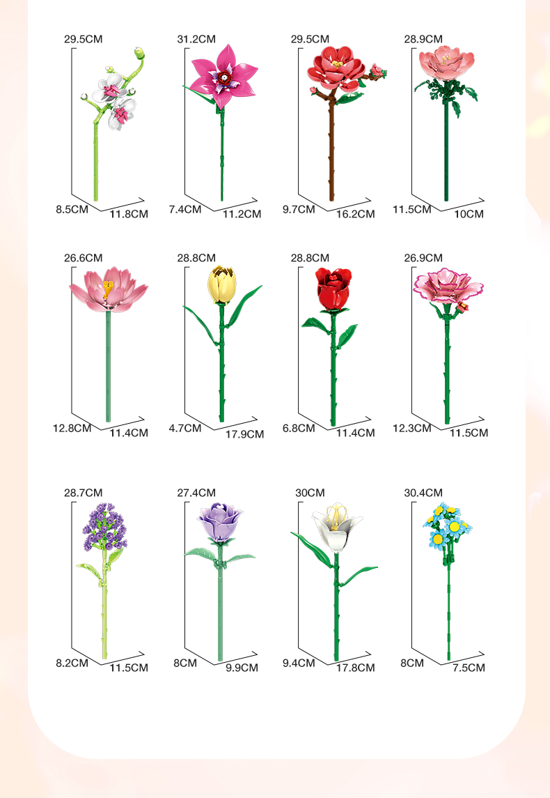 Single Lainika LEGO Bouquet